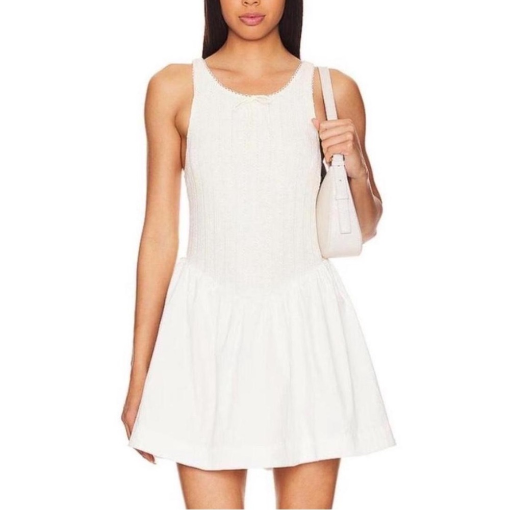 For love and lemons White Sleeveless Dress